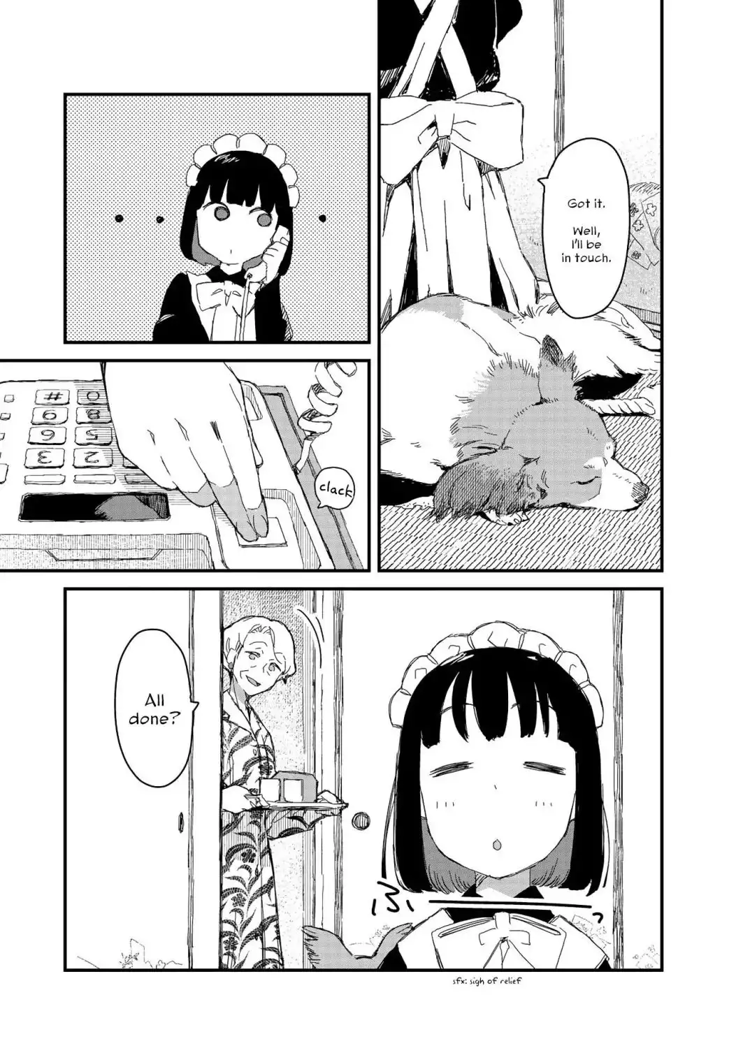 Maid-san wa Taberu Dake Chapter 8 3